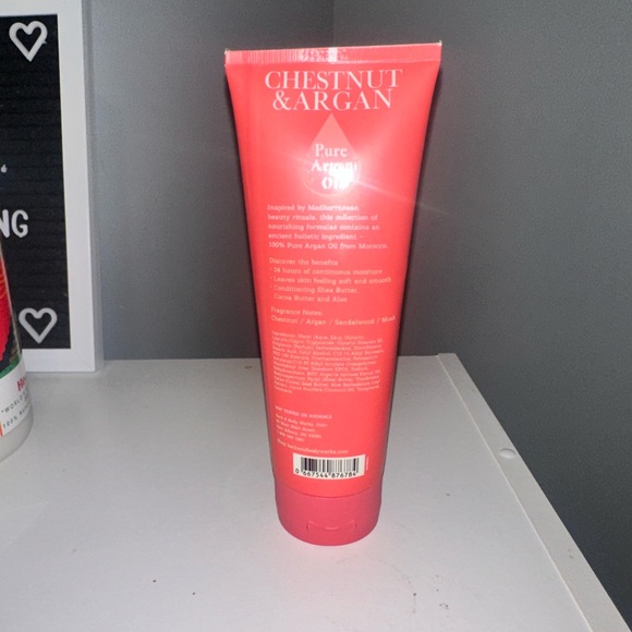 Chestnut and Argan body lotion - Picture 2 of 2